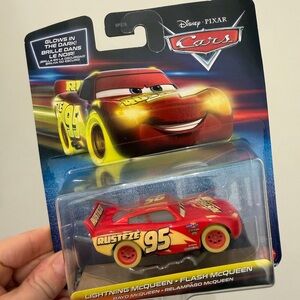 Disney Pixar Cars Lightning McQueen Glow Racer